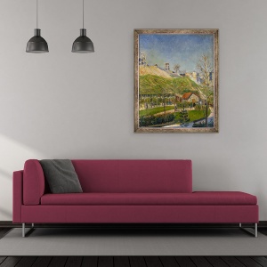 Tablou inramat - Paul Signac - Loc Saint-Pierre, 50 x 60 cm - Img 2