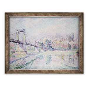 Tablou inramat - Paul Signac - Podul, 70 x 90 cm