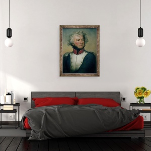 Tablou inramat - Paulin Jean Baptiste Guerin - Portretul lui Jean Baptiste Kleber 1753-1800, 60 x 80 cm - Img 3