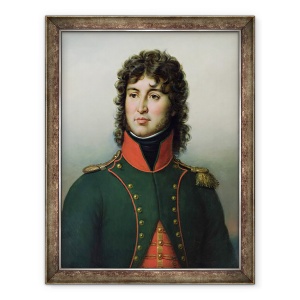 Tablou inramat - Paulin Jean Baptiste Guerin - Portretul lui Joachim Murat 1767-1815 Regele Napoli, 60 x 80 cm