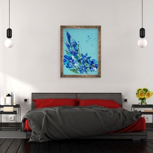 Tablou inramat - Penny Warden - Floare I, 70 x 90 cm - Img 3