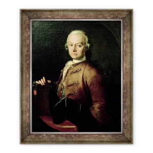 Tablou inramat - Peter Anton Lorenzoni - Johann Georg Leopold Mozart, 50 x 60 cm