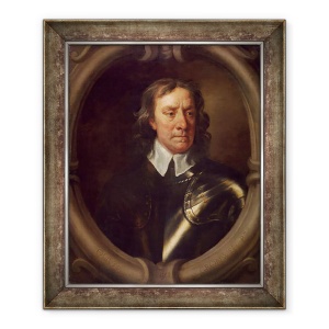Tablou inramat - Peter Lely - Oliver Cromwell, 50 x 60 cm