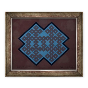 Tablou inramat - Peter McClure - Kolam Malta, 70 x 85 cm