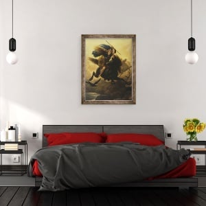 Tablou inramat - Peter Nicolai Arbo - Valkyrie, 60 x 80 cm - Img 3