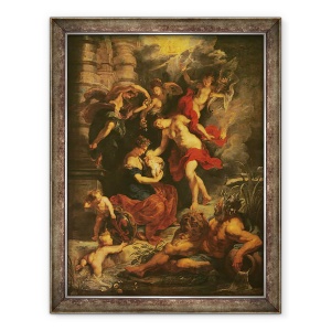 Tablou inramat - Peter Paul Rubens - Ciclul Medici, Nasterea Mariei de Medici 1573-1647 26 aprilie 1573, 60 x 80 cm