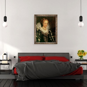 Tablou inramat - Peter Paul Rubens - Portret De Jacqueline van Caestre, 60 x 80 cm - Img 3