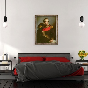 Tablou inramat - Pierre Antoine Augustin Vafflard - General Decaen, 60 x 80 cm - Img 3