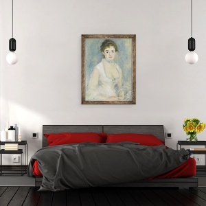Tablou inramat - Pierre Auguste Renoir - Doamna Henriot, 60 x 80 cm - Img 3