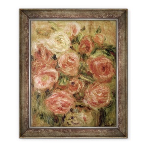 Tablou inramat - Pierre Auguste Renoir - Flori, 70 x 85 cm