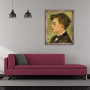 Tablou inramat - Pierre Auguste Renoir - Georges Rivière, 50 x 60 cm - Img 2