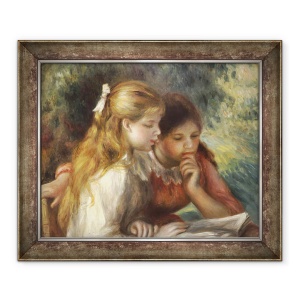 Tablou inramat - Pierre Auguste Renoir - Lectura, 70 x 85 cm