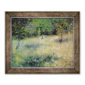 Tablou inramat - Pierre Auguste Renoir - Primavara la Chatou, 70 x 85 cm