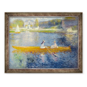 Tablou inramat - Pierre Auguste Renoir - Skiff La Yole, 70 x 90 cm
