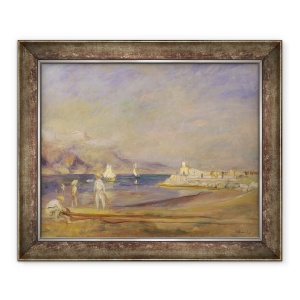 Tablou inramat - Pierre Auguste Renoir - St Tropez, Franta, 70 x 85 cm