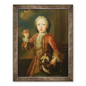 Tablou inramat - Pierre Gobert - Charles-Alexandre 1712-80 Print de Lorena, 60 x 80 cm