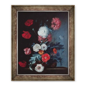 Tablou inramat - Pierre Labatie - Buchet de flori, 50 x 60 cm