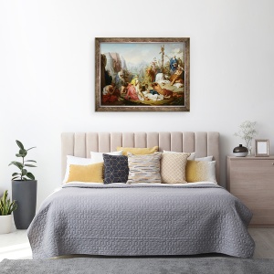 Tablou inramat - Pierre Subleyras - sarpele de arama, 60 x 80 cm - Img 3