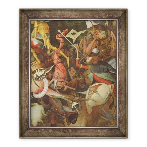 Tablou inramat - Pieter Bruegel the Elder - Caderea ingerilor rebeli I, 70 x 85 cm