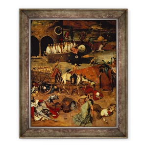 Tablou inramat - Pieter Bruegel the Elder - Triumful Mortii IV, 70 x 85 cm