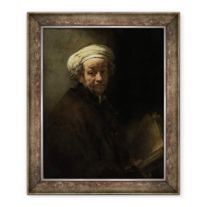 Tablou inramat - Rembrandt Harmensz van Rijn - Autoportret ca Apostolul Pavel, 50 x 60 cm