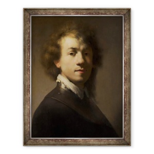 Tablou inramat - Rembrandt Harmensz van Rijn - Autoportret II, 60 x 80 cm