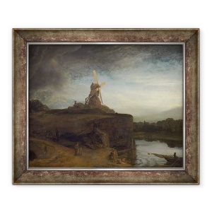 Tablou inramat - Rembrandt Harmensz van Rijn - Moara, 70 x 85 cm