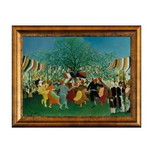 Tablou Inramat - Rousseau - A centennial of Independence, Rama Auriu 30 x 40 cm