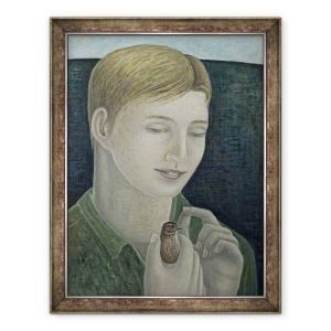 Tablou inramat - Ruth Addinall - Tanarul Francisc, 60 x 80 cm