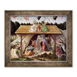 Tablou inramat - Sandro Botticelli - Nasterea mistica II, 70 x 85 cm