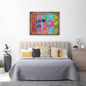 Tablou inramat - Sara Hayward - Abstract 13, 60 x 80 cm - Img 3