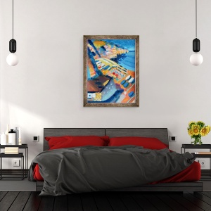Tablou inramat - Sara Hayward - Coasta, 60 x 80 cm - Img 3