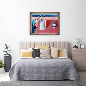 Tablou inramat - Sara Hayward - Garoafe, 60 x 80 cm - Img 3