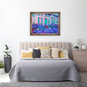 Tablou inramat - Sara Hayward - Giverny, 70 x 90 cm - Img 3
