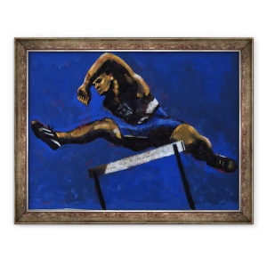 Tablou inramat - Sara Hayward - Hurdler, 60 x 80 cm