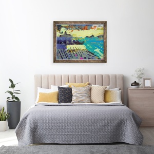 Tablou inramat - Sara Hayward - Iona Abbey I, 70 x 90 cm - Img 3