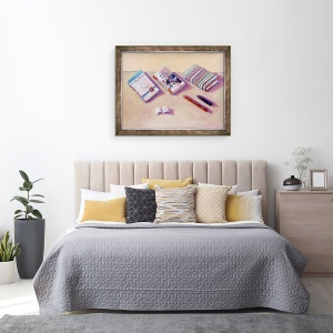 Tablou inramat - Sara Hayward - Trei Carti, 60 x 80 cm - Img 3