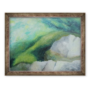 Tablou inramat - Sara Studd - Pe stanci 2, 70 x 90 cm