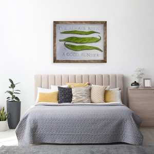 Tablou inramat - Sarah Thompson-Engels - Runner Beans, 70 x 90 cm - Img 3