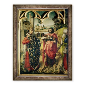 Tablou inramat - Scoala franceza - Parlamentul Altarpiece Paris, 70 x 90 cm