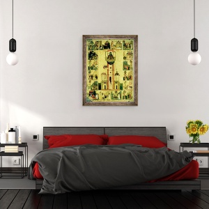 Tablou inramat - Scoala Rusa - St. Simeon, 60 x 80 cm - Img 3