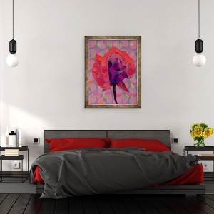 Tablou inramat - Scott J. Davis - Ceai Rose 3, 60 x 80 cm - Img 3