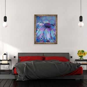 Tablou inramat - Scott J. Davis - Con Floare, 70 x 90 cm - Img 3