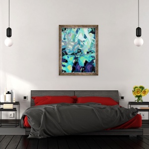 Tablou inramat - Scott J. Davis - Iris, 60 x 80 cm - Img 3