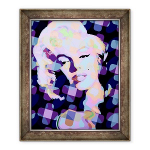 Tablou inramat - Scott J. Davis - Marilyn Monroe, 50 x 60 cm