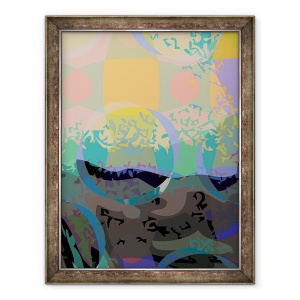 Tablou inramat - Scott J. Davis - Mona 6, 70 x 90 cm