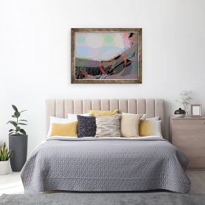 Tablou inramat - Scott J. Davis - Mona 9, 60 x 80 cm - Img 3