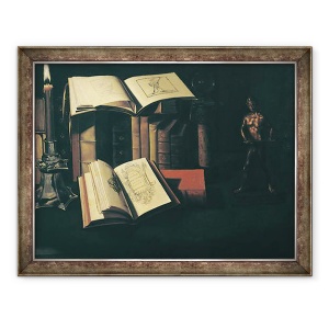 Tablou inramat - Sebastian Stoskopff - Natura moarta, 70 x 90 cm