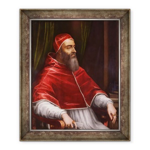 Tablou inramat - Sebastiano del Piombo - Papa Clement VII, 70 x 85 cm