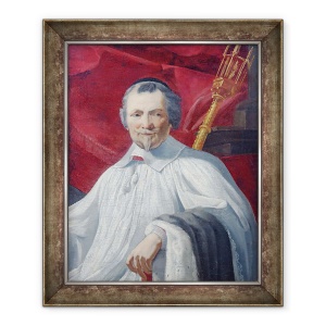 Tablou inramat - Simon Vouet - Portret De Michel La Masle, 50 x 60 cm